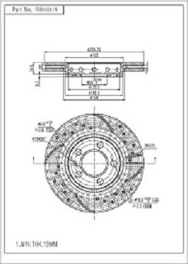 FI.BA FBD134/H - Discofreno autozon.pro