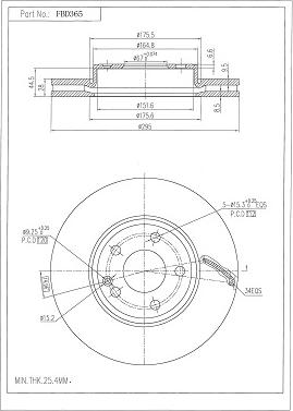 FI.BA FBD365 - Discofreno autozon.pro