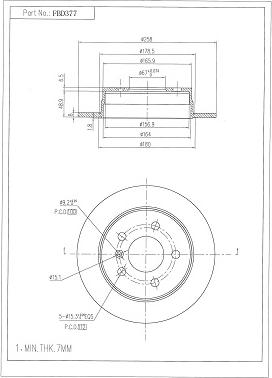 FI.BA FBD377 - Discofreno autozon.pro