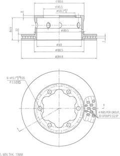 FI.BA FBD254 - Discofreno autozon.pro