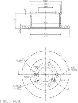 FI.BA FBD255 - Discofreno autozon.pro