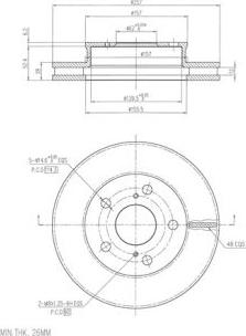 FI.BA FBD258 - Discofreno autozon.pro