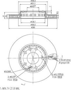 FI.BA FBD264 - Discofreno autozon.pro