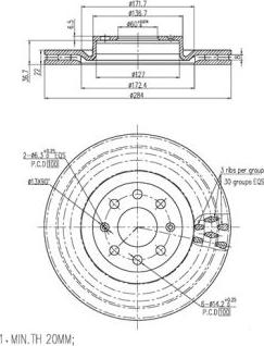 FI.BA FBD262 - Discofreno autozon.pro