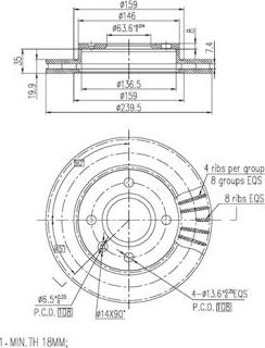 FI.BA FBD285 - Discofreno autozon.pro