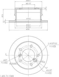 FI.BA FBD275 - Discofreno autozon.pro