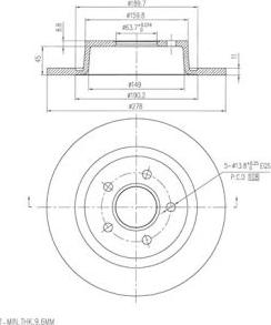 FI.BA FBD272 - Discofreno autozon.pro