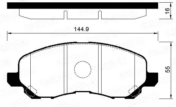 FI.BA FBP4195 - Kit pastiglie freno, Freno a disco autozon.pro