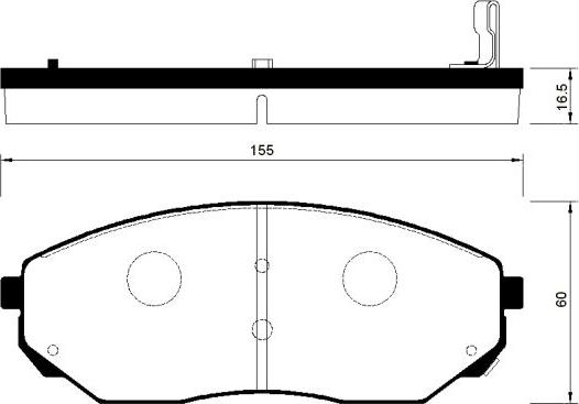 FI.BA FBP4159 - Kit pastiglie freno, Freno a disco autozon.pro