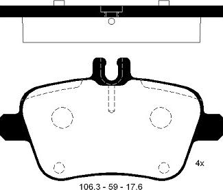 FI.BA FBP4268 - Kit pastiglie freno, Freno a disco autozon.pro