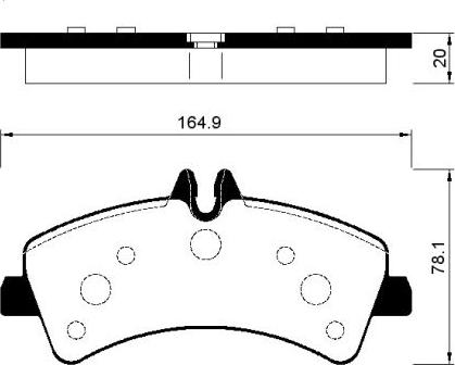 FI.BA FBP1426 - Kit pastiglie freno, Freno a disco autozon.pro