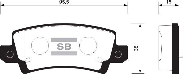 FI.BA FBP1503 - Kit pastiglie freno, Freno a disco autozon.pro