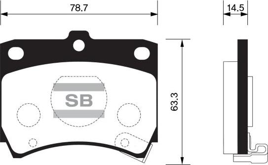 FI.BA FBP1049 - Kit pastiglie freno, Freno a disco autozon.pro