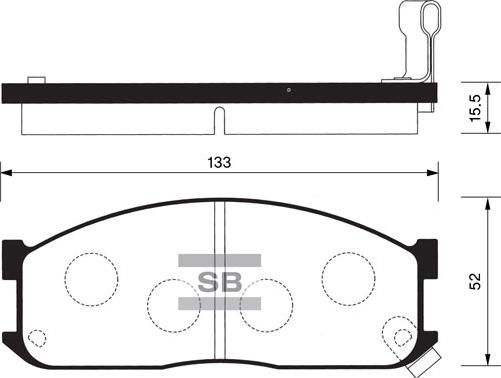 ACDelco AC058335D - Kit pastiglie freno, Freno a disco autozon.pro