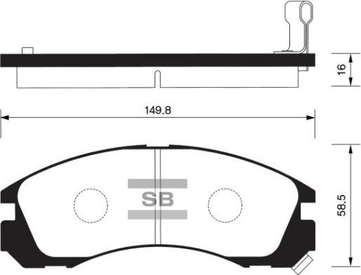 FI.BA FBP1068 - Kit pastiglie freno, Freno a disco autozon.pro