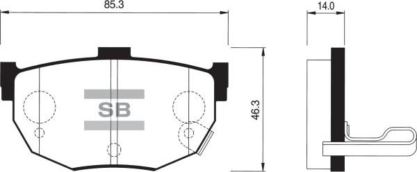 FI.BA FBP1062 - Kit pastiglie freno, Freno a disco autozon.pro