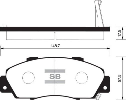 FI.BA FBP1076-F - Kit pastiglie freno, Freno a disco autozon.pro