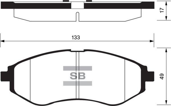 FI.BA FBP1158 - Kit pastiglie freno, Freno a disco autozon.pro