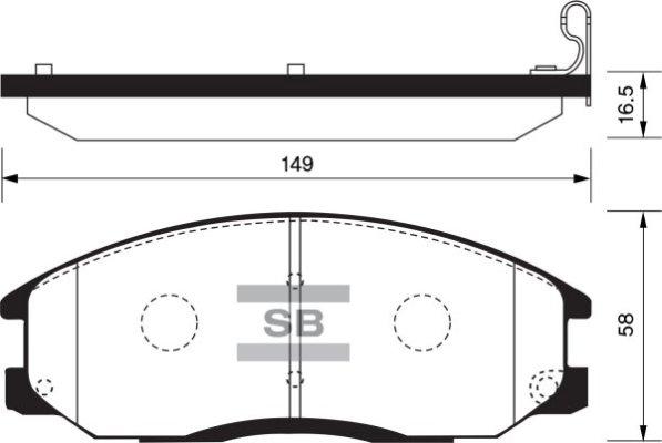 FI.BA FBP1157 - Kit pastiglie freno, Freno a disco autozon.pro