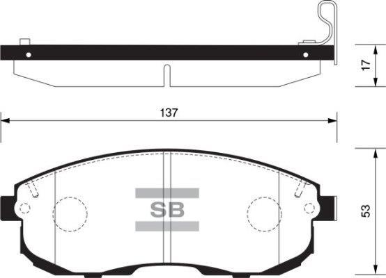 FI.BA FBP1107-F - Kit pastiglie freno, Freno a disco autozon.pro