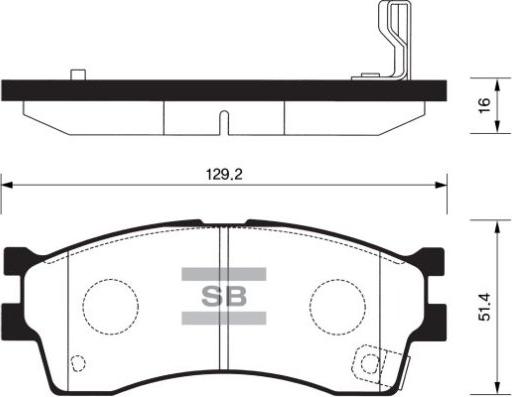 FI.BA FBP1113 - Kit pastiglie freno, Freno a disco autozon.pro