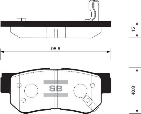 FI.BA FBP1117 - Kit pastiglie freno, Freno a disco autozon.pro