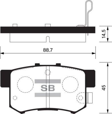 Magneti Marelli T3017MM - Kit pastiglie freno, Freno a disco autozon.pro