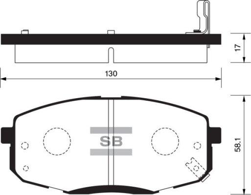 FI.BA FBP1240 - Kit pastiglie freno, Freno a disco autozon.pro