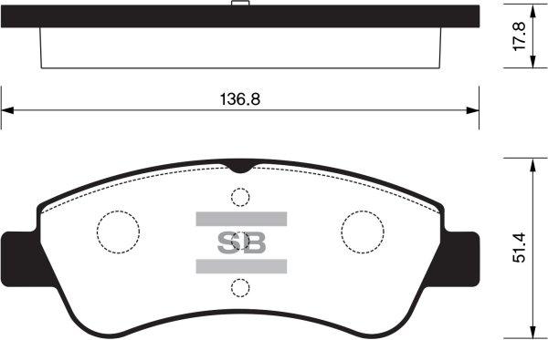 HELLA 530032808 - Kit pastiglie freno, Freno a disco autozon.pro