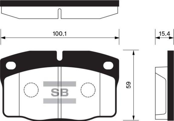 FI.BA FBP1258 - Kit pastiglie freno, Freno a disco autozon.pro