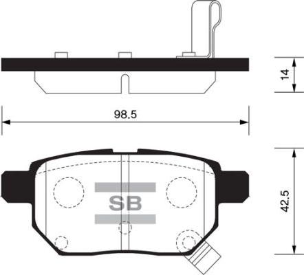 FI.BA FBP2094 - Kit pastiglie freno, Freno a disco autozon.pro