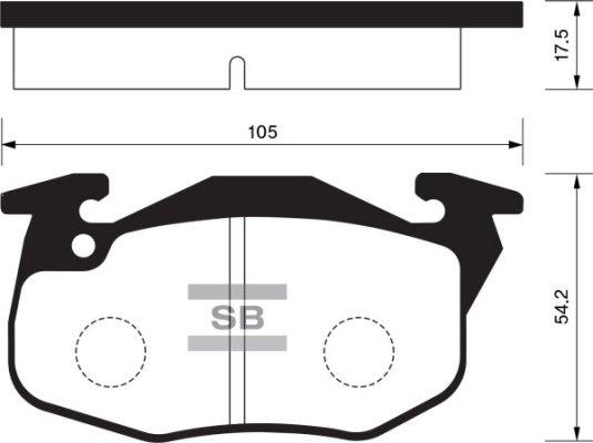 ATE 603911 - Kit pastiglie freno, Freno a disco autozon.pro