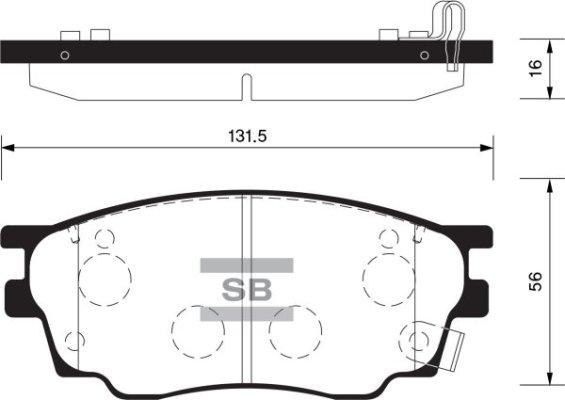 FI.BA FBP2027 - Kit pastiglie freno, Freno a disco autozon.pro