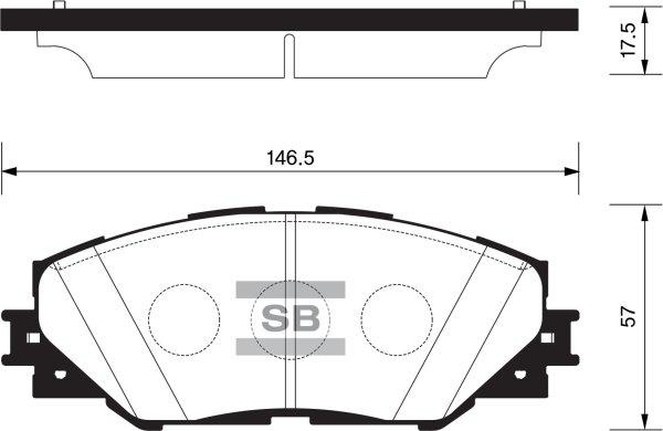 FI.BA FBP2138 - Kit pastiglie freno, Freno a disco autozon.pro