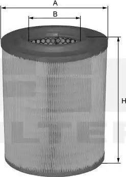 FIL Filter HPU 4431 - Filtro aria autozon.pro