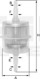 FIL Filter ZP 8047 FP - Filtro carburante autozon.pro