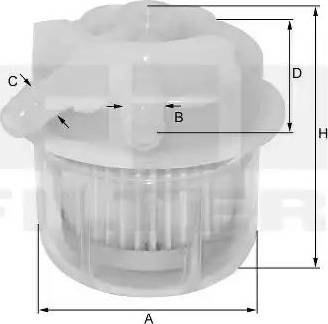 FIL Filter ZP 8064 FP - Filtro carburante autozon.pro