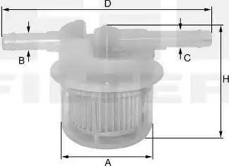 FIL Filter ZP 8060 FP - Filtro carburante autozon.pro