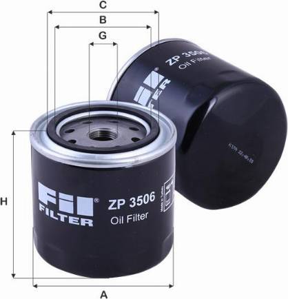 FIL Filter ZP 3506 - Filtro olio autozon.pro