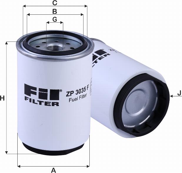 FIL Filter ZP 3035 F - Filtro carburante autozon.pro