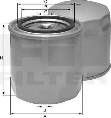 FIL Filter ZP 28 BF - Filtro carburante autozon.pro