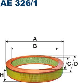 Filtron AE326/1 - Filtro aria autozon.pro