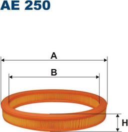 Filtron AE250 - Filtro aria autozon.pro