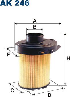 Filtron AK246 - Filtro aria autozon.pro