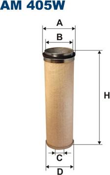 Filtron AM405W - Filtro aria secondaria autozon.pro