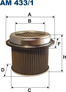 Filtron AM433/1 - Filtro aria autozon.pro