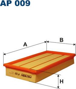 Filtron AP009 - Filtro aria autozon.pro