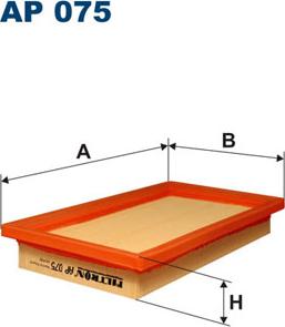 Filtron AP075 - Filtro aria autozon.pro