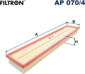 Filtron AP 070/4 - Filtro aria autozon.pro