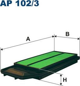 Filtron AP102/3 - Filtro aria autozon.pro